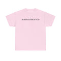 "Jesus Loves You" Pink Women's T-Shirt