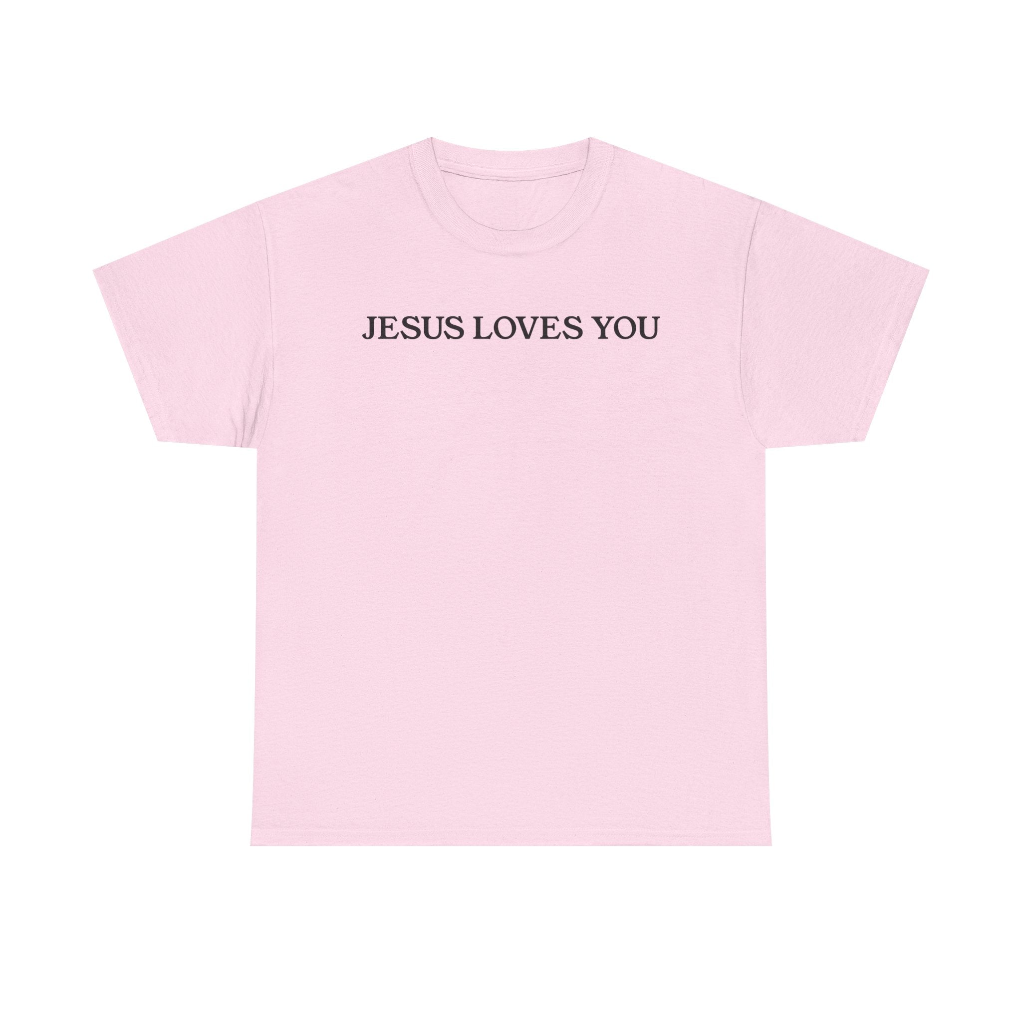 "Jesus Loves You" Pink Women's T-Shirt