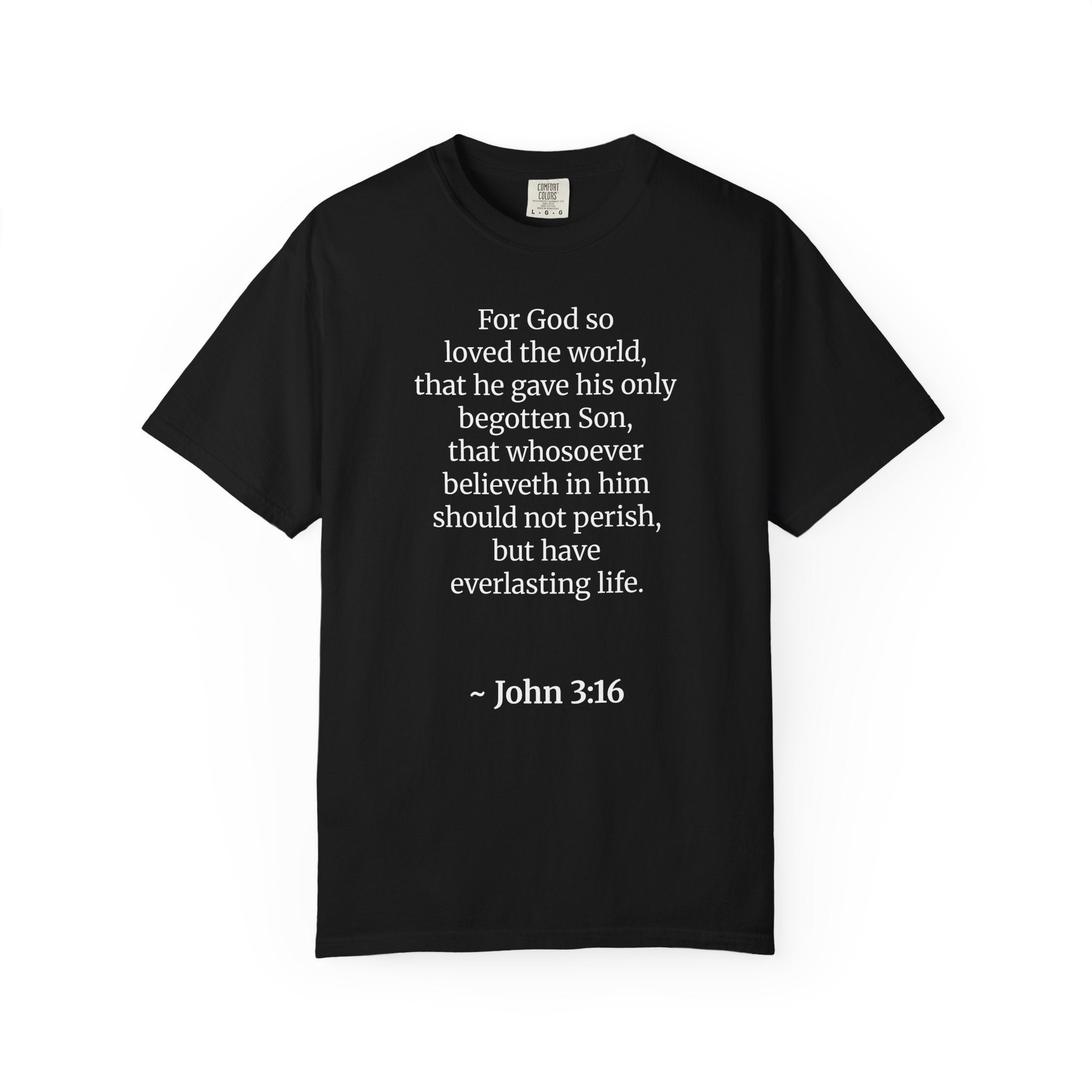 John 3:16 Scripture Tee