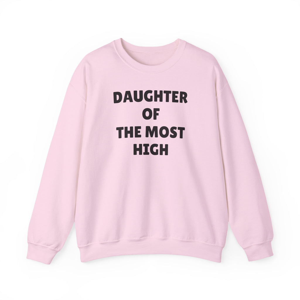 "Daughter of the Most High"  Women's Pink Pullover