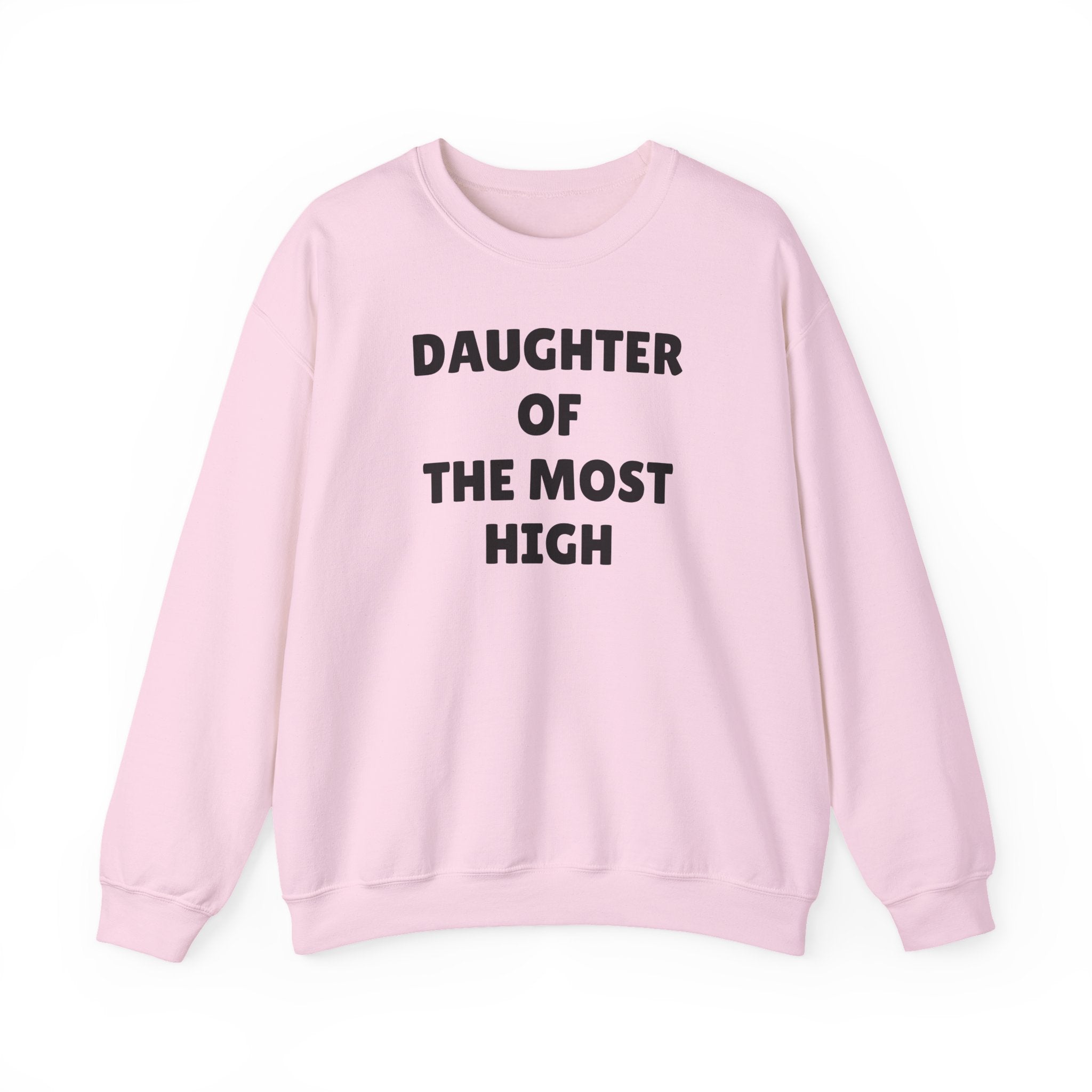 "Daughter of the Most High"  Women's Pink Pullover